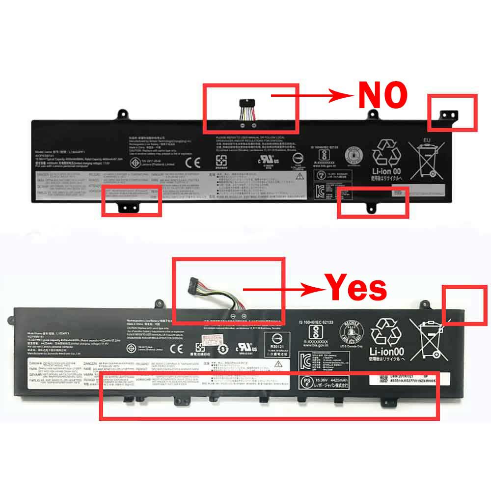 15.36V 4500mAh L18M4PF1 Laptop Battery for Lenovo Yoga C940-15 C940-15IRH 81TE S740-15IRH