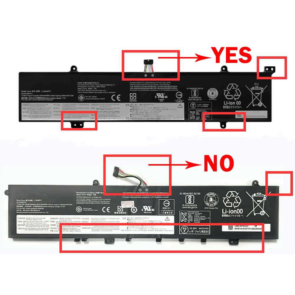 15.36V 4500mAh L18M4PF1 Laptop Battery for Lenovo Yoga C940-15IRH 9-15IMH5
