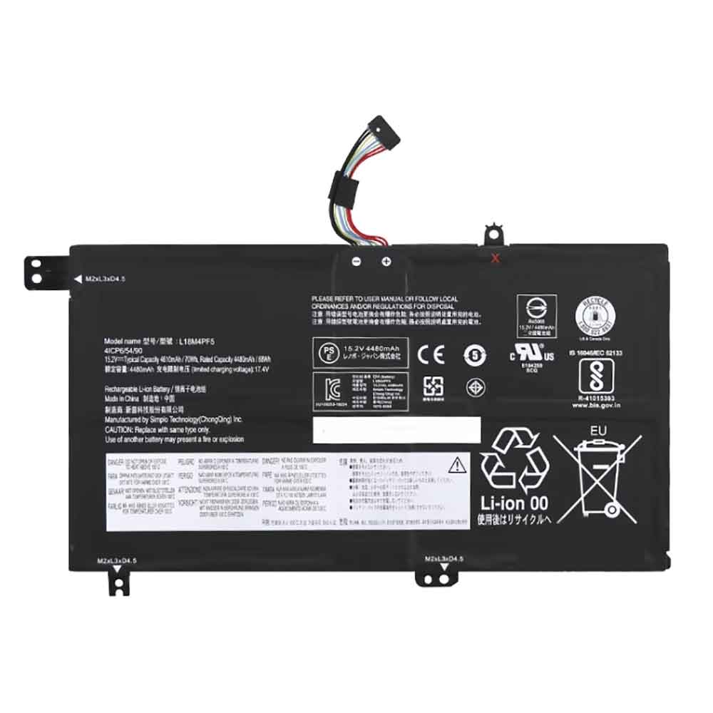 15.2V 4610mAh L18M4PF5 Laptop Battery for Lenovo IdeaPad S540-15IWL S540-15IML