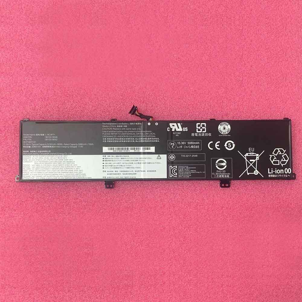 13.35V 5235mAh L19C4P71 Laptop Battery for Lenovo ThinkPad P1 3 3rd Gen 2020