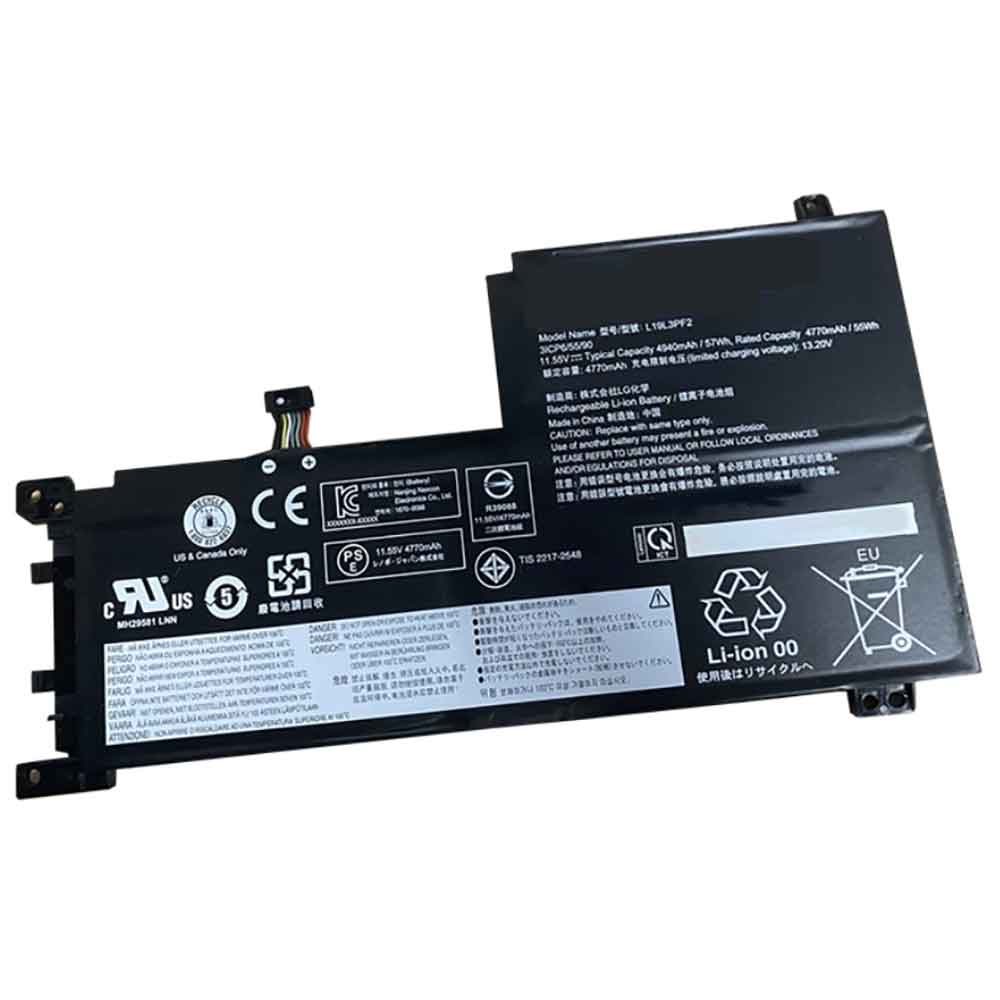 11.55V 4770mAh L19L3PF2 Laptop Battery for Lenovo ideapad 5-15IIL05 15ALC05