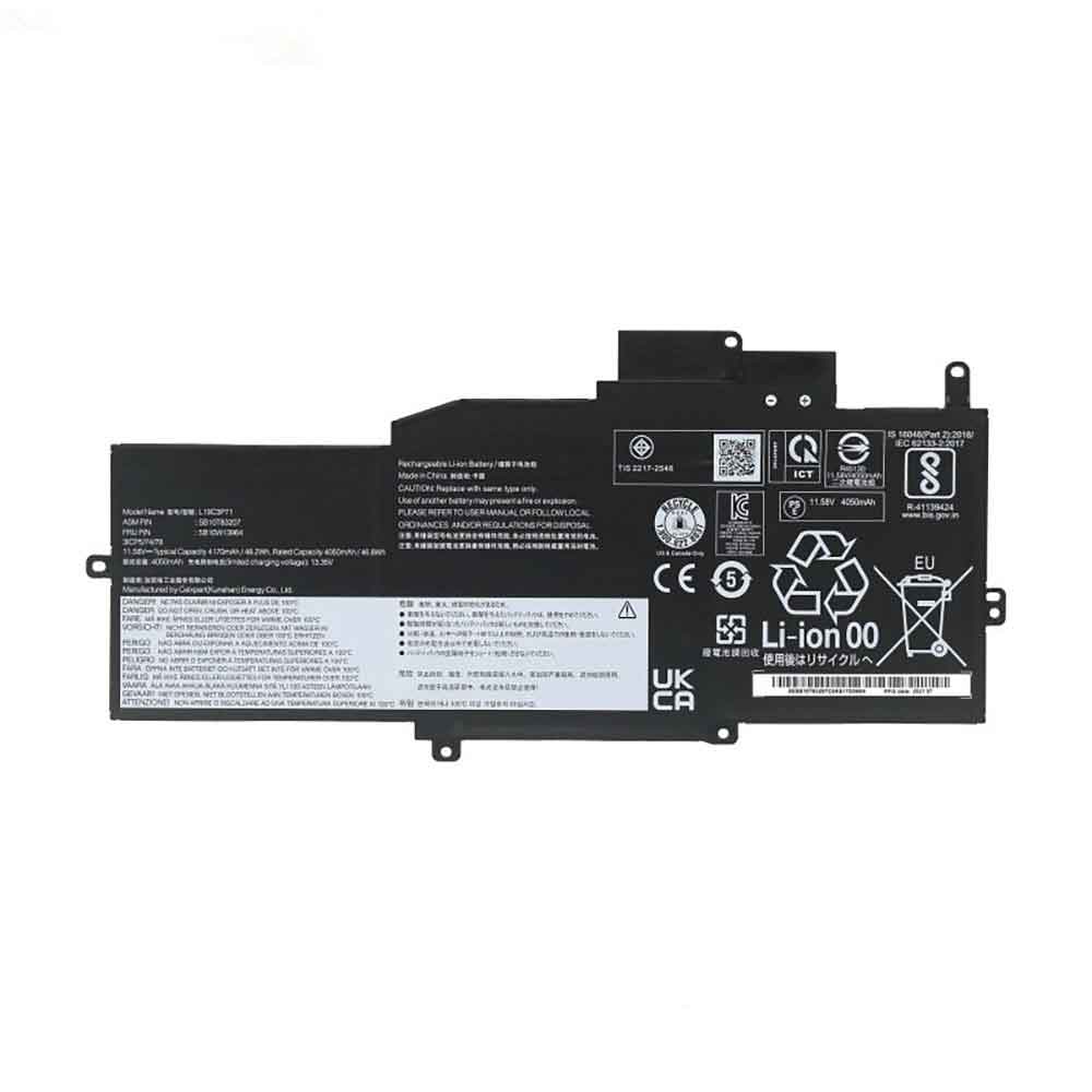 11.58V 4170mAh L19M3P73 Laptop Battery for Lenovo ThinkPad X1 Nano Gen 1st