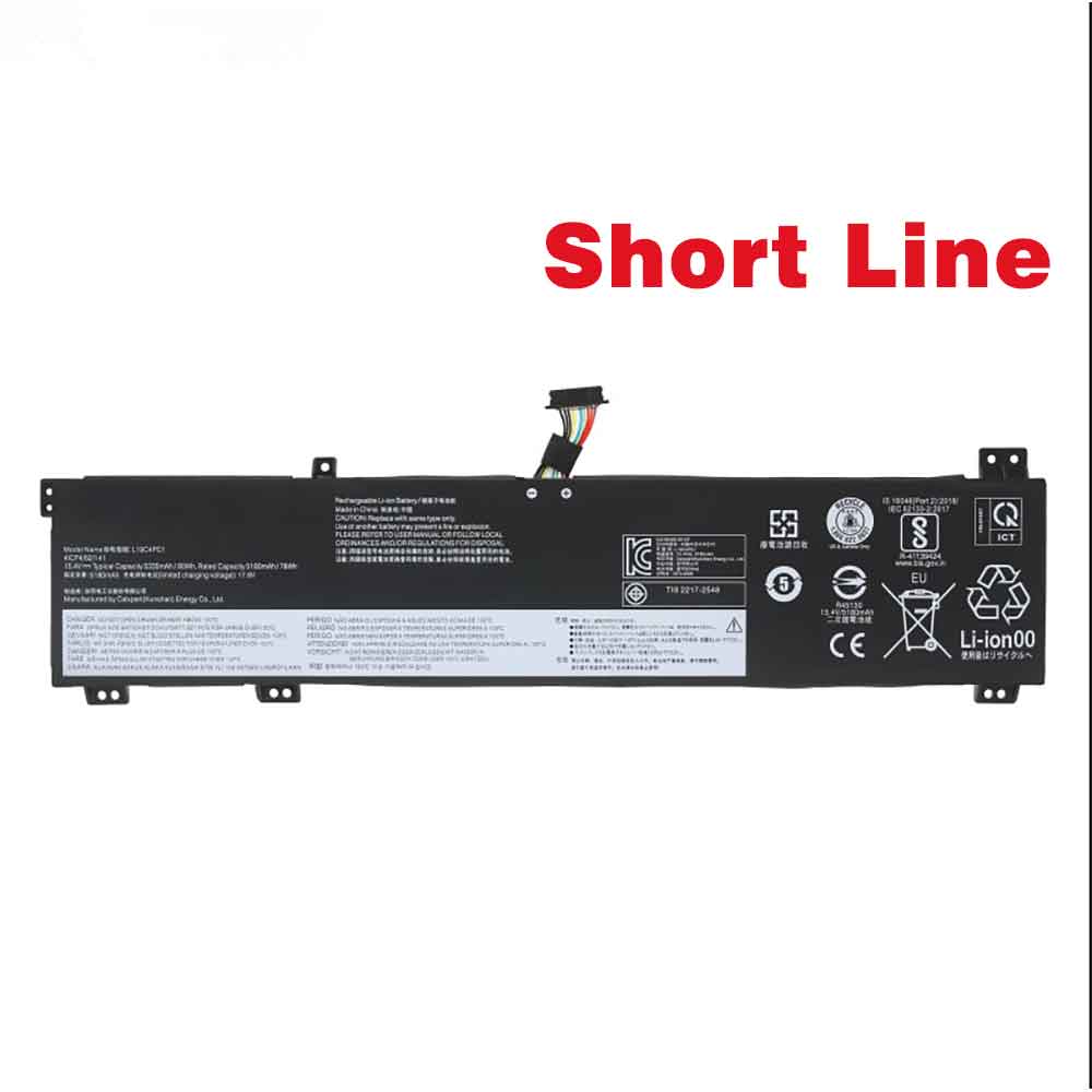 15.4V 5335mAh L19M4PC1 Laptop Battery for Lenovo Legion 5P-15IMH05 5P-15IMH05H 5P-15ARH05H