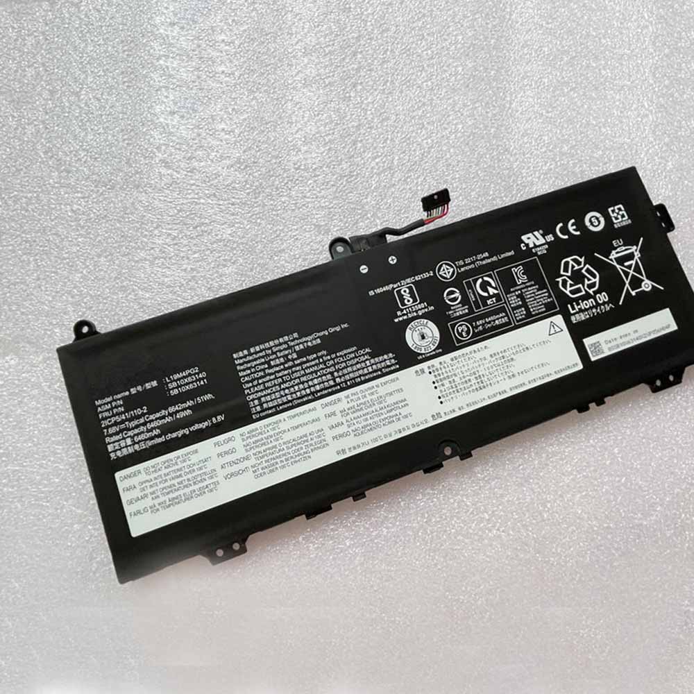 7.68V/8.8V 6642mAh/51WH L19M4PG2 Laptop Battery for Lenovo FLEX 5 1470