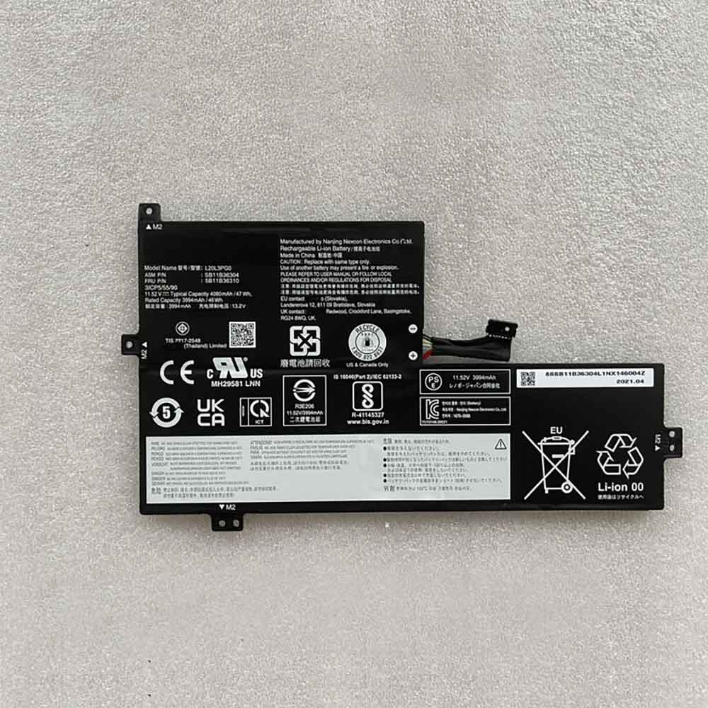 Lenovo 100e 300e 500e Chromebook Gen 3 battery