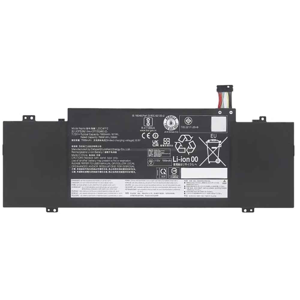 7.72V 7900mAh L20C4PF2 Laptop Battery for Lenovo Yoga Slim 7 Carbon 14ACN6