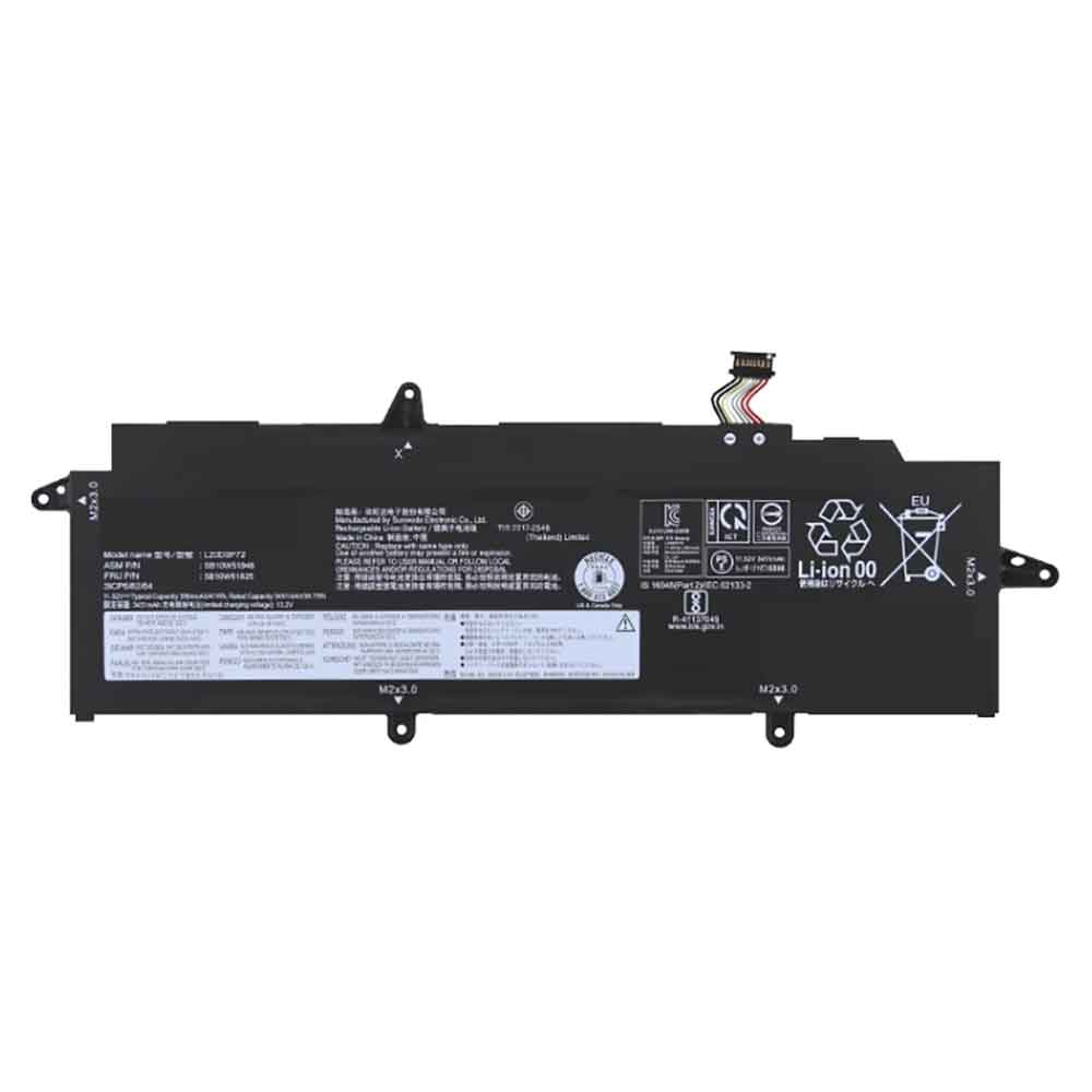 11.52V 3564mAh L20D3P72 Laptop Battery for Lenovo ThinkPad X13 Gen 2