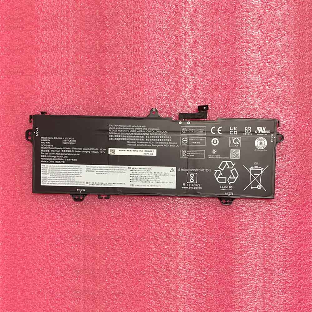 11.58V 57Wh L20D3PG1 Laptop Battery for Lenovo ChromeBook 14AP06 14e Gen2 IdeaPad 3