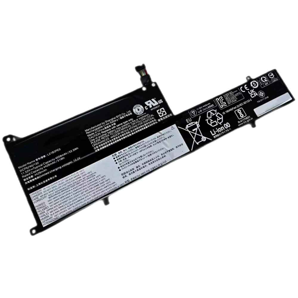 11.52V 4428mAh L21B3PE0 Laptop Battery for Lenovo IdeaPad Flex 5 16IAU7