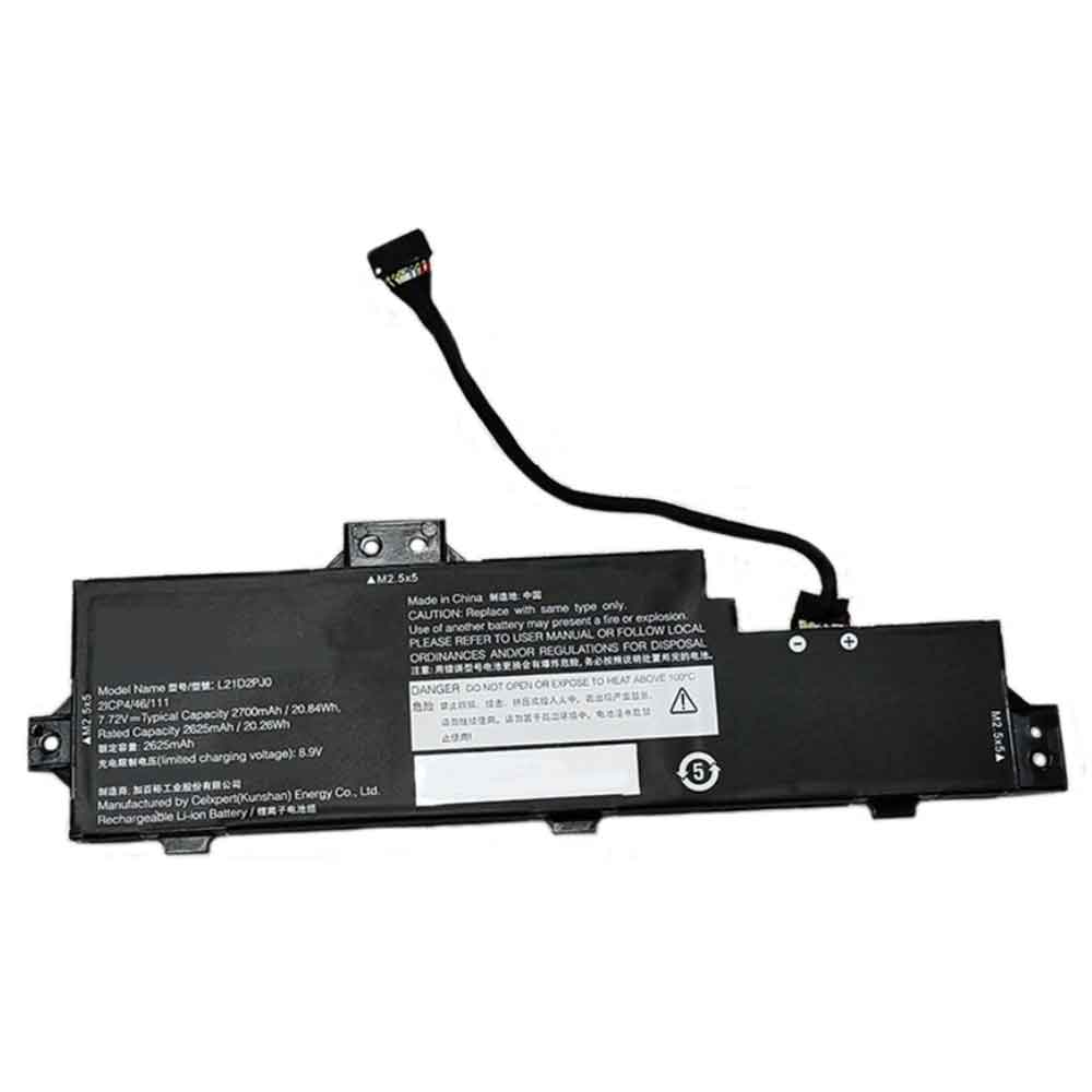 7.72V 2625mAh L21D2PJ0 Laptop Battery for Lenovo L21M2PJ0 L21D2PJ0 SB11B48820