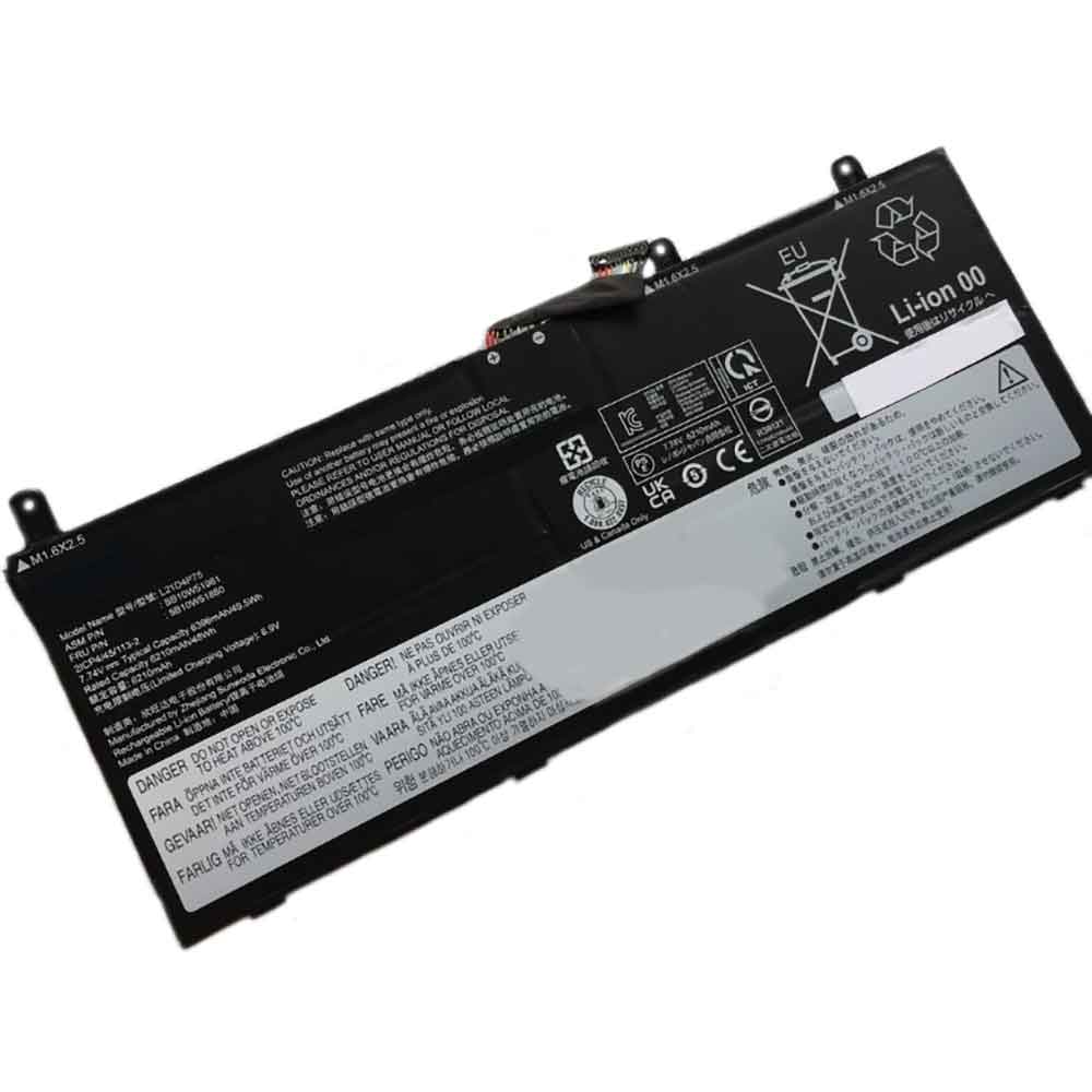 7.74V 6210mAh L21D4P75 Laptop Battery for Lenovo L21D4P75