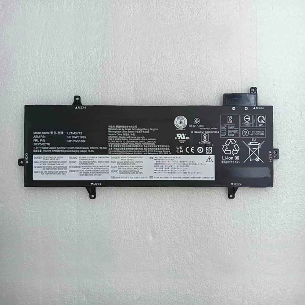 11.61V 4250mAh L21M3P73 Laptop Battery for Lenovo L21C3P72 L21M3P72 L21C3P73