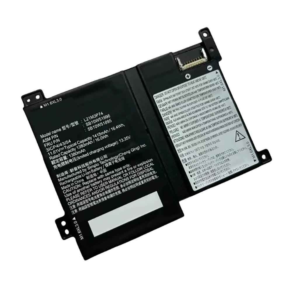 11.61V 1415mAh L21M3P74 Laptop Battery for Lenovo ThinkPad P16s Gen 1