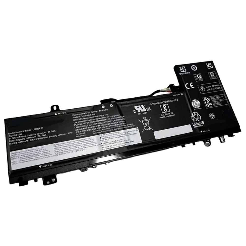11.52V 4818mAh L22B3PA4 Laptop Battery for Lenovo IdeaPad Slim 5 16IAH8 16IRL8 14IRL8