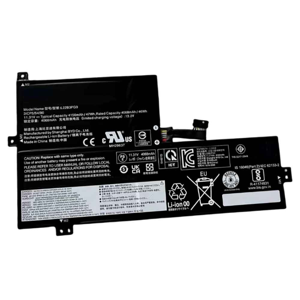 11.31V 4068mAh L22B3PG0 Laptop Battery for Lenovo L22X3PG0 L22B3PG0 L22M3PG0