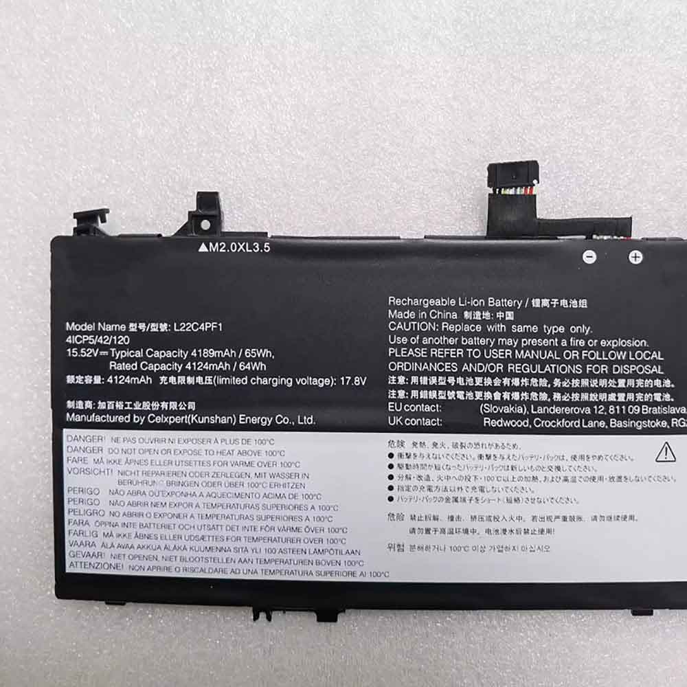 Lenovo Yoga Slim 6-14IRP8 6-14IRH8 7-14IMH9 battery