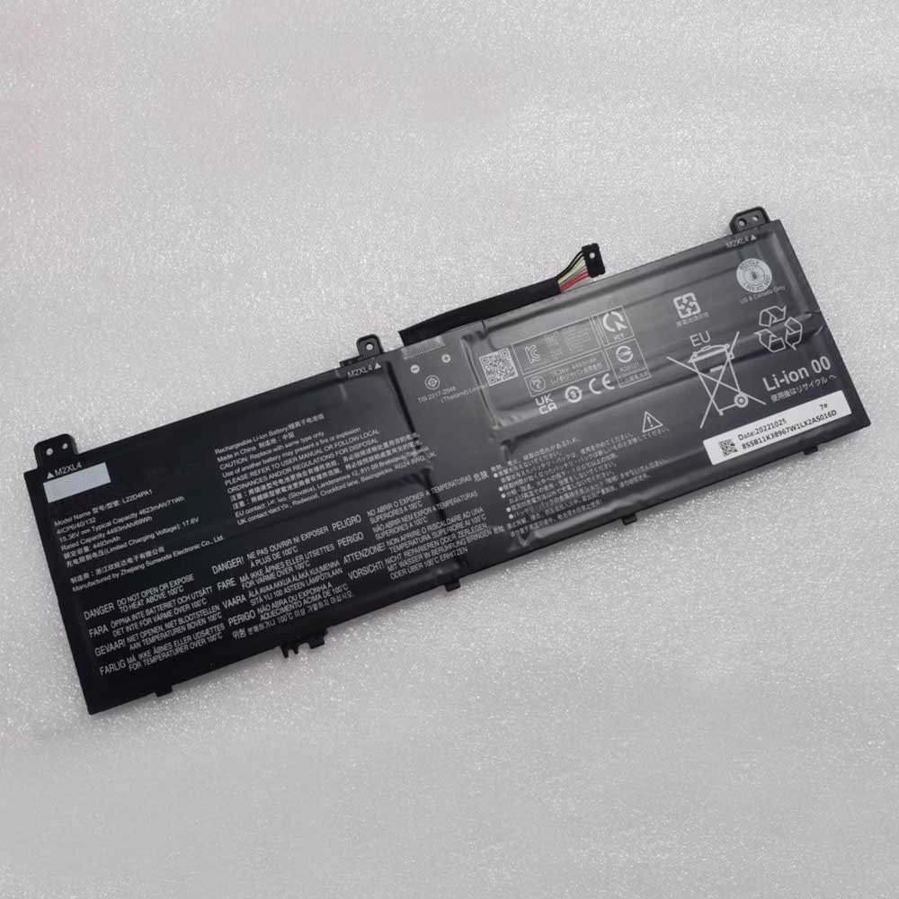 15.36V 4623mAh L22D4PA1 Laptop Battery for Lenovo Yoga 7 14ARP8 14IRL8 16IRL8