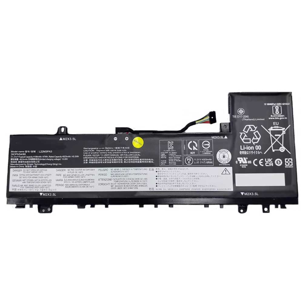 11.31V 4156mAh 5B11K39362 Laptop Battery for Lenovo IdeaPad 5 14ABR8