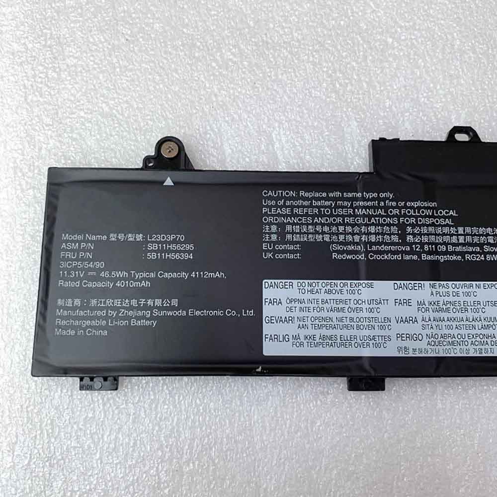 Lenovo SB11H56295 5B11H56394 battery