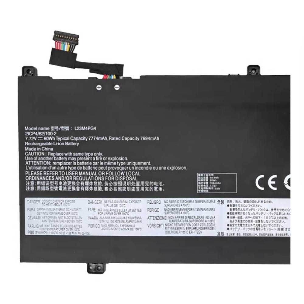 7.72V 7774mAh L23M4PG4 Laptop Battery for Lenovo L23M4PG4