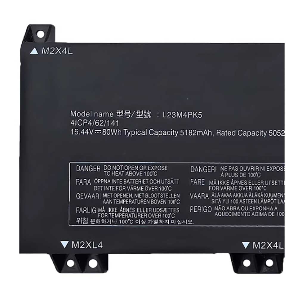 15.44V 5182mAh L23M4PK5 Laptop Battery for Lenovo LEGION 5 16IRX9-83DG005KAU