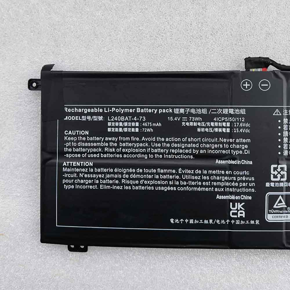 Hasee L240BAT-4-73 battery