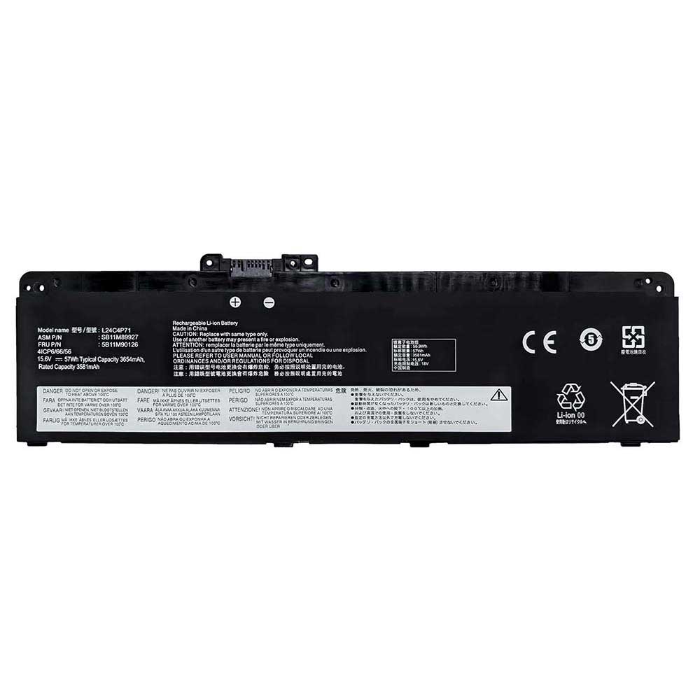 15.6V 3654mAh L24C4P71 Laptop Battery for Lenovo ThinkPad T14 Gen 6