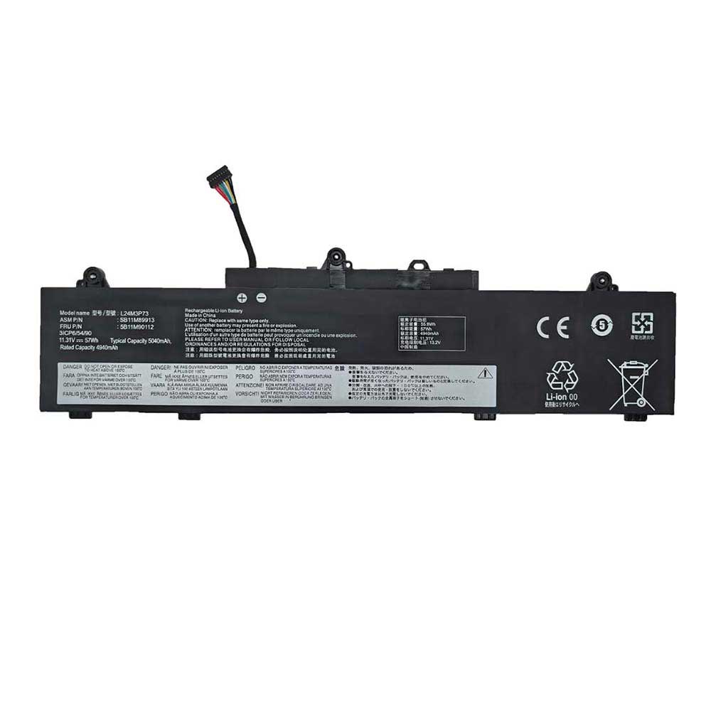 11.31V 5040mAh L24M3P73 Laptop Battery for Lenovo ThinkPad L14 Gen 6