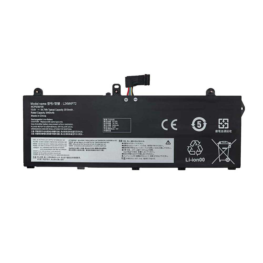 15.6V 3510mAh L24M4P72 Laptop Battery for Lenovo ThinkPad L13 Gen 6