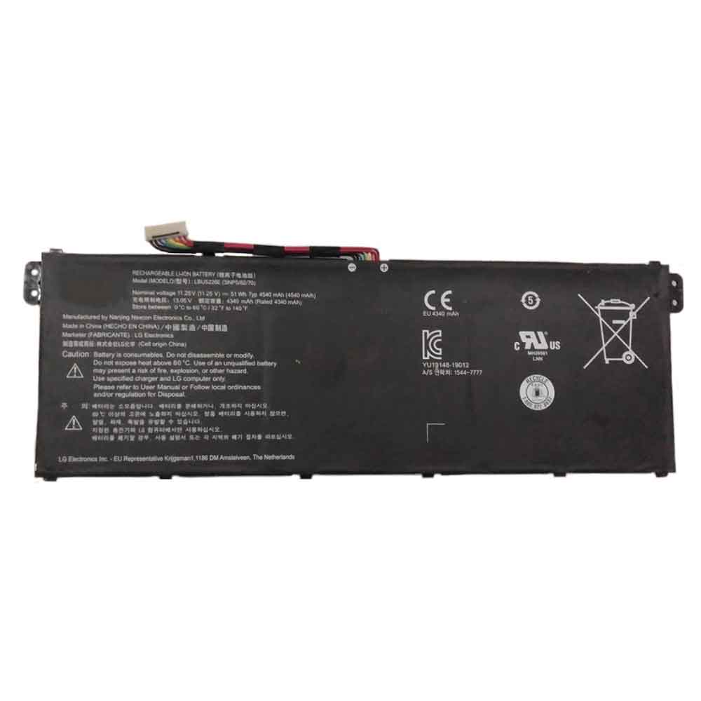 11.25V 4540mAh LG LBU5226E Replacement Battery