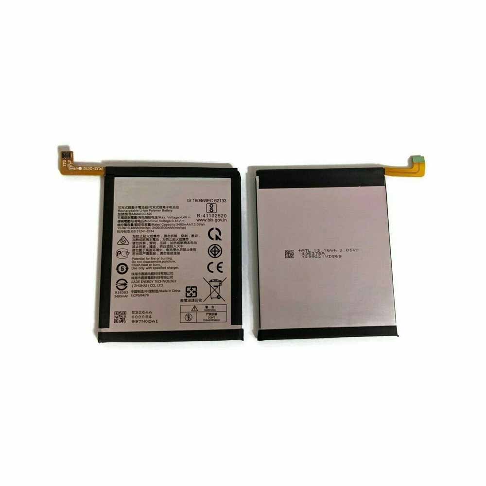 3.85V/4.40V 3400mAh /13.09Wh LC-620 Smartphone Battery for Nokia 7.2 TA-1181 TA-1196
