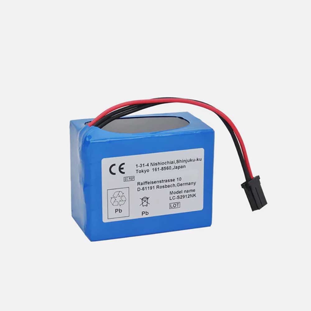 12V 2900mAh LC-S2912NK Camera Battery for Nihon Khoden TEC-7500 TEC-7511 TEC-7521 TEC-7531