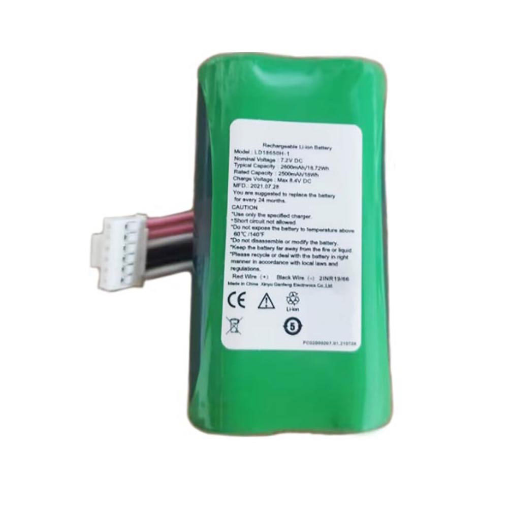 7.2V 2500mAh LD18650H-1 POS Terminals & Machines for Ingenico A8