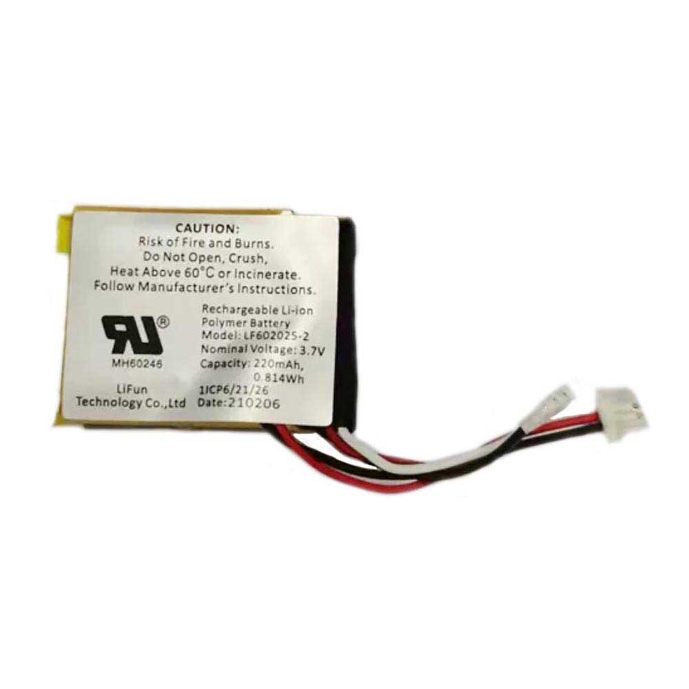 LF602025-2 220mAh Replacement battery for Hikvision LF602025-2