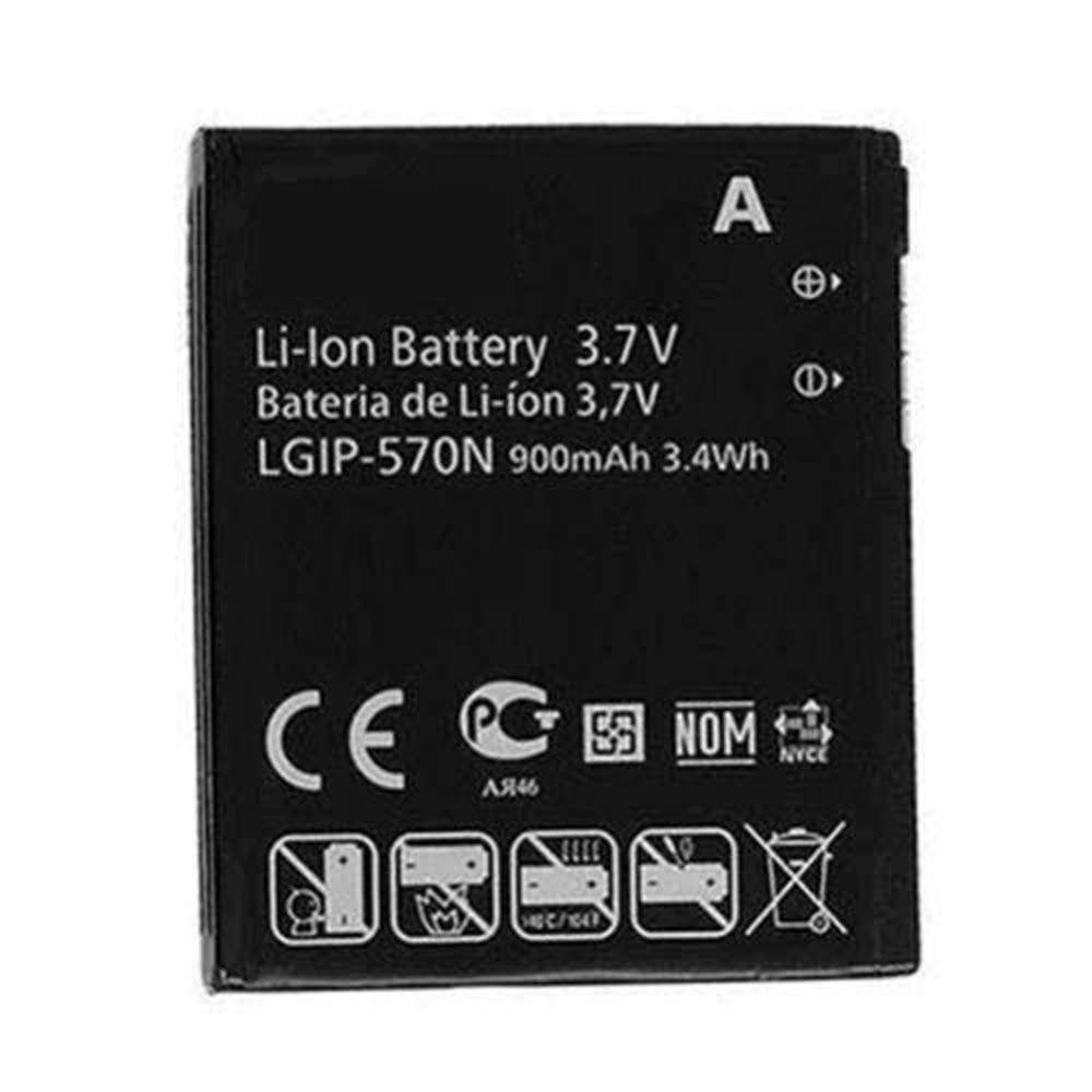 3.7V 900mAh/3.4WH LG GM310 KV600 KV800 GD570 DLITE GS505 SENTIO Replacement Battery