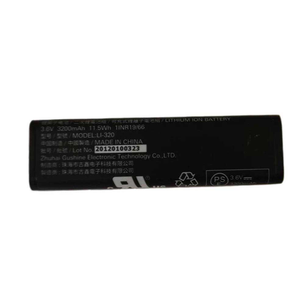 3.6V 3200mAh LI-320 MP3 Audio Player Battery for Audio-Technica LI-320