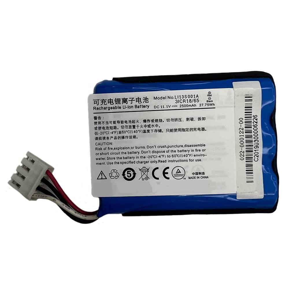 11.1V 2500mAh LI13S001A Medical Battery for Mindray BeneHeart R3 R3A R3