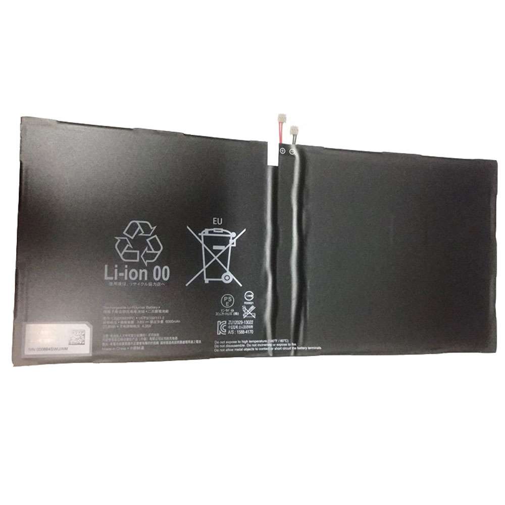 3.8V/4.35V 6000mAh/22.8Wh LI2206ERPC Tablet Battery for SONY Xperia Talbet Z2 SGP511 Castor SOT21