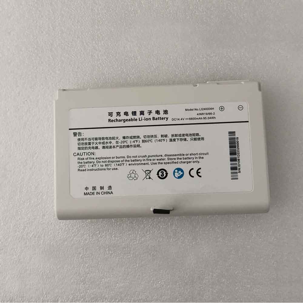 14.4V 6600mAh LI24I004H Medical Battery for Mindray LI24I004H 4INR19/66-2