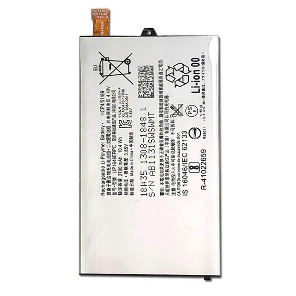 3.85V/4.4V 2700mAh/10.4WH Sony XZ1 mini Authentic Replacement Battery