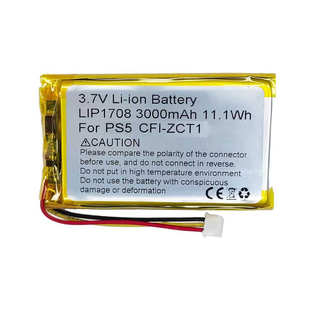 3.7V 3000mAh/11.1Wh Sony PlayStation 5 PS5 DualSense Controller CFI-ZCT1W Replacement Battery