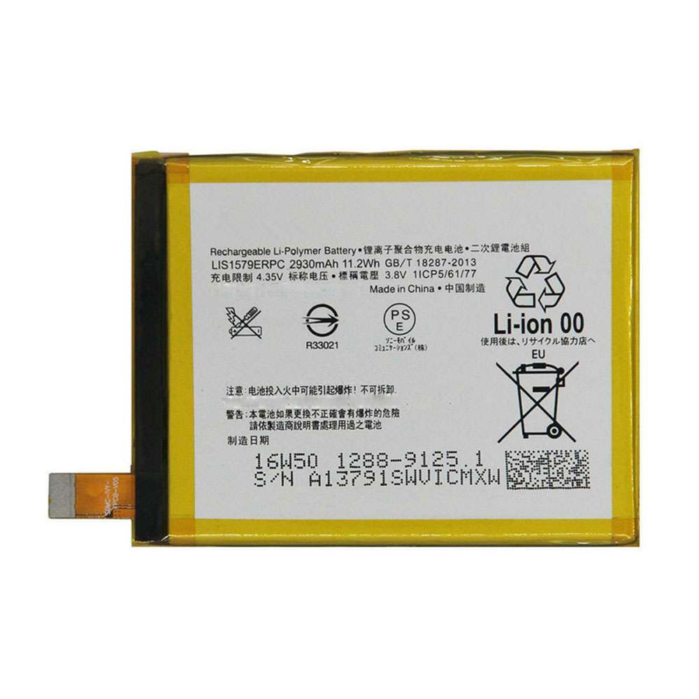 3.8V/4.35V 2930mAh LIS1579ERPC Smartphone Battery for Sony Xperia Z4 Z3+ Plus E6508 E6533 E6553