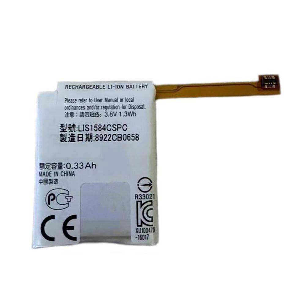3.8V 330mAh LIS1584CSPC Smart Watch Battery for Casio WSD-F10-BK