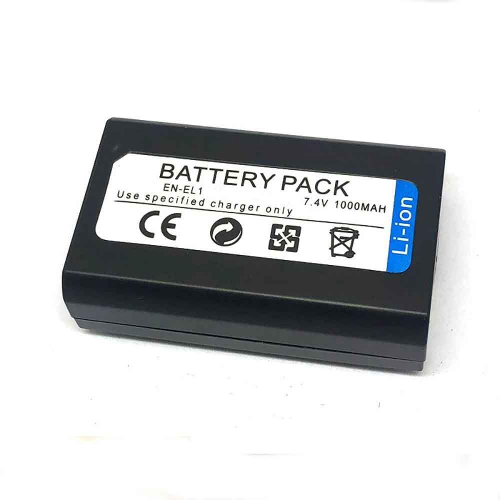 7.4V 1000mAh Nikon Coolpix 4300 4500 4800 5000 5400 5700 8700 Replacement Battery