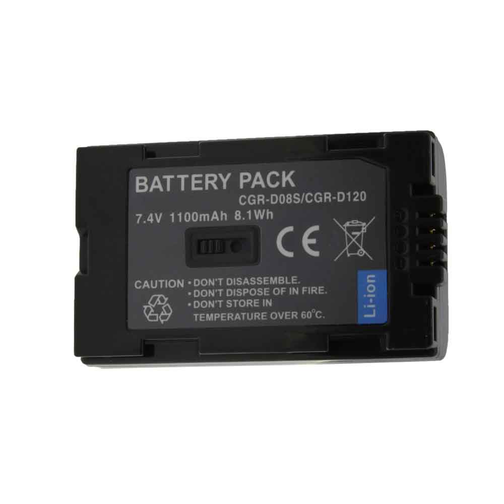 7.4V 1100mAh CGR-D08S Camera Battery for Panasonic AG-3DA1 3DA1E 3DA1P AC90 AC90P AC90PJ