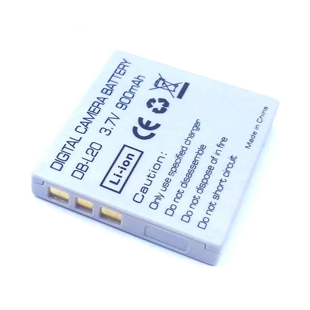 3.7V 900mAh DB-L20 Camera Battery for Sanyo Xacti DMX-C1 DMX-C4 DMX-C4D DMX-C4L