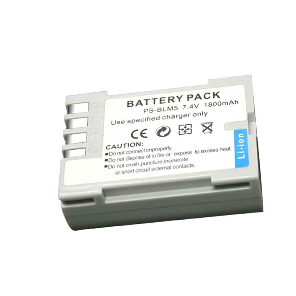7.4V 1800mAh PS-BLM5 Camera Battery for Olympus E-1 E-3 E-5 E-30