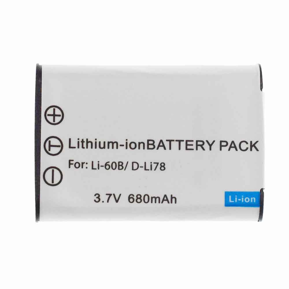 3.7V 680mAh LI-60B Camera Battery for Olympus FE-370