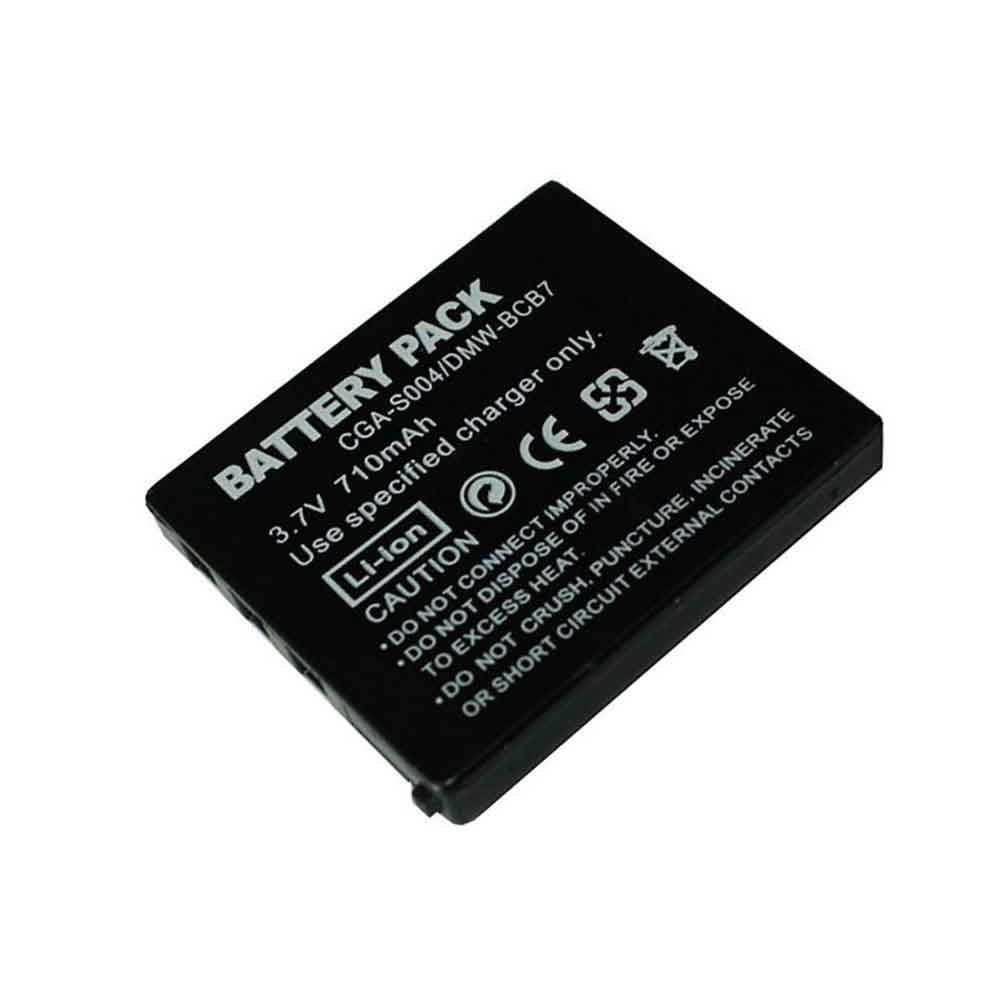 3.7V 710mAh CGA-S004 Camera Battery for Panasonic Lumix DMC-FX2B DMC-FX2EBS DMC-FX2EG-S