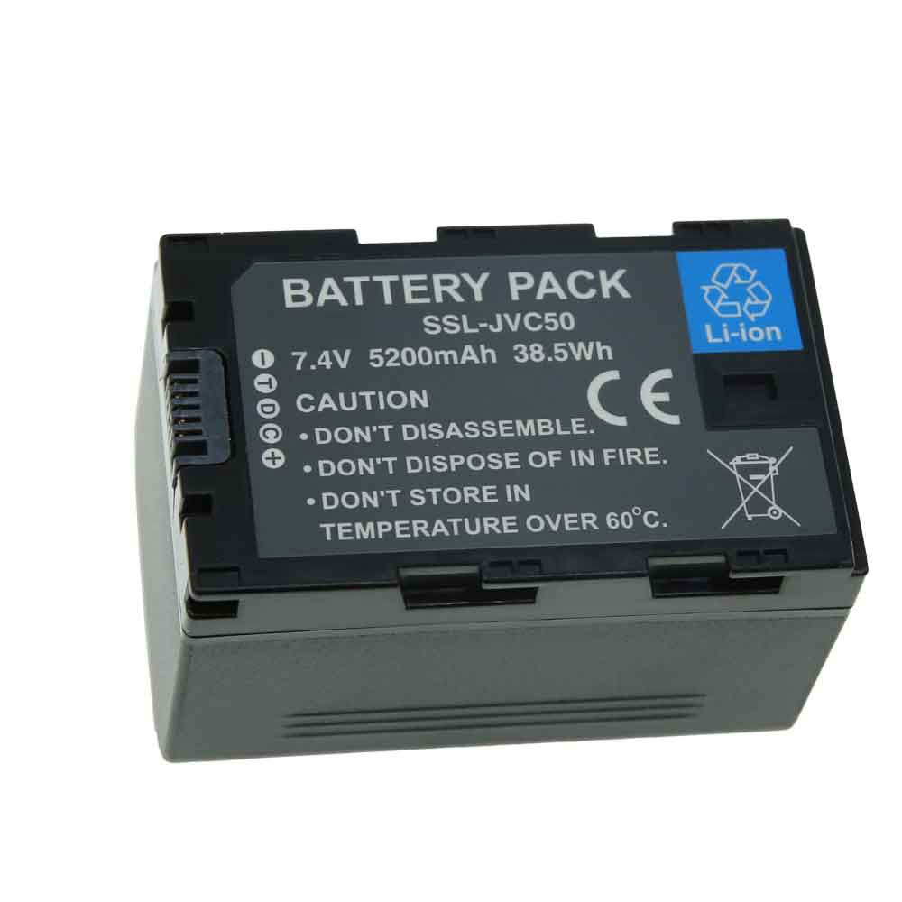 7.4V 5200mAh SSL-JVC50 Camera Battery for JVC GY-HM200 GY-HM600 GY-HM600E